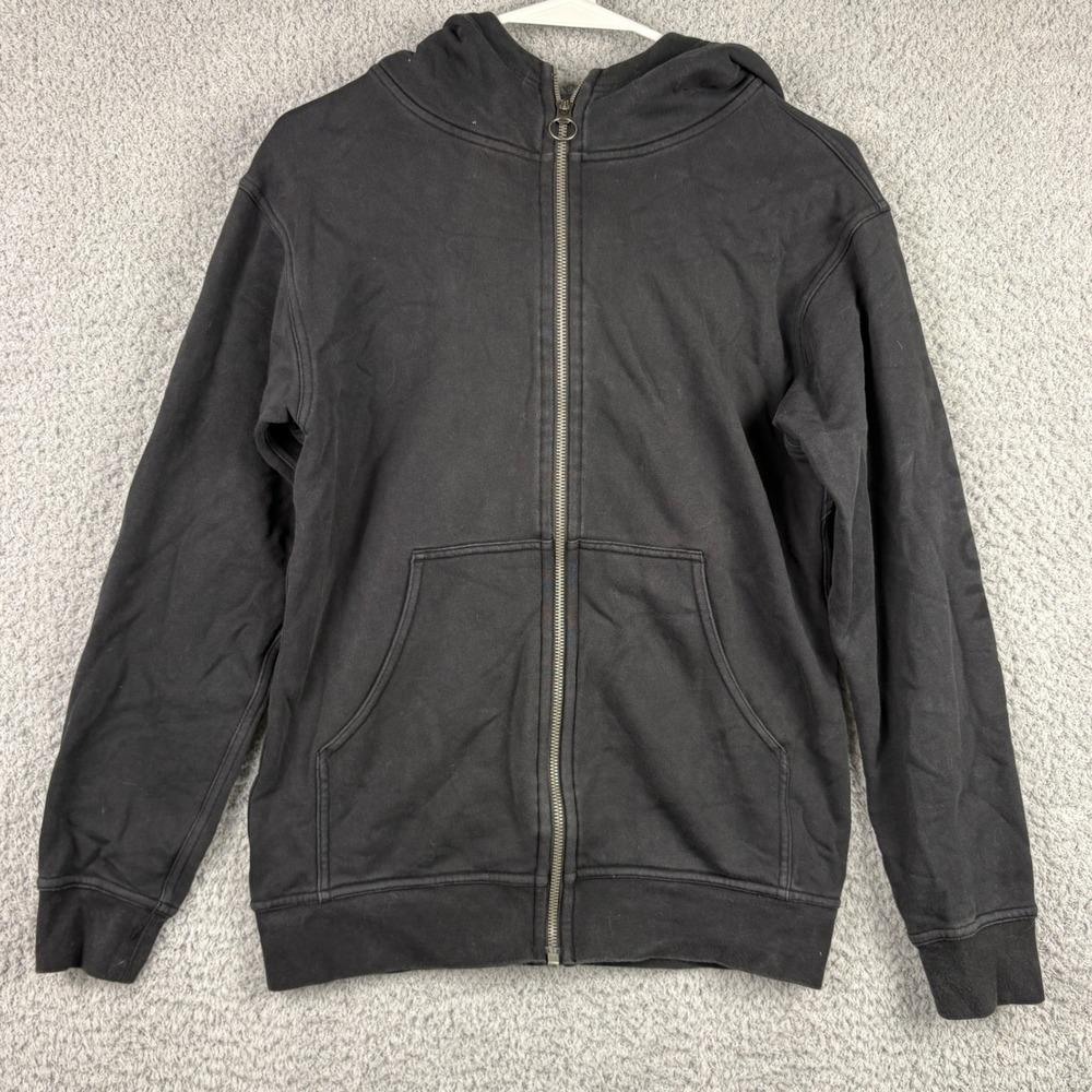 Lululemon Scuba Hoodie Womens 4 Black Full Zip Sweatshirt Hooded Workout Gym